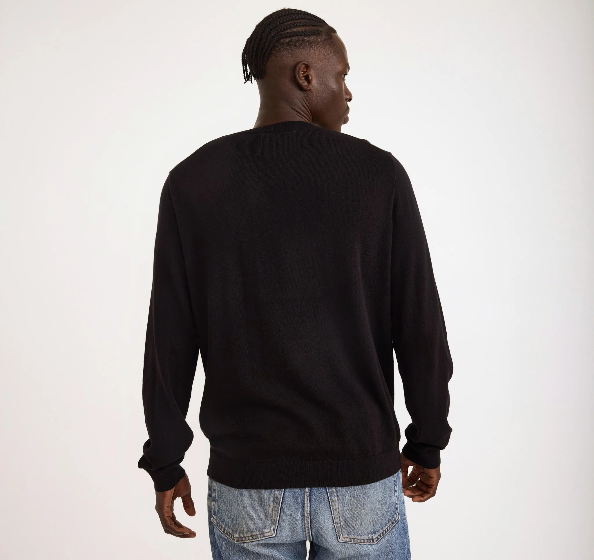 Soft Knit Crewneck Sweater - Image 3