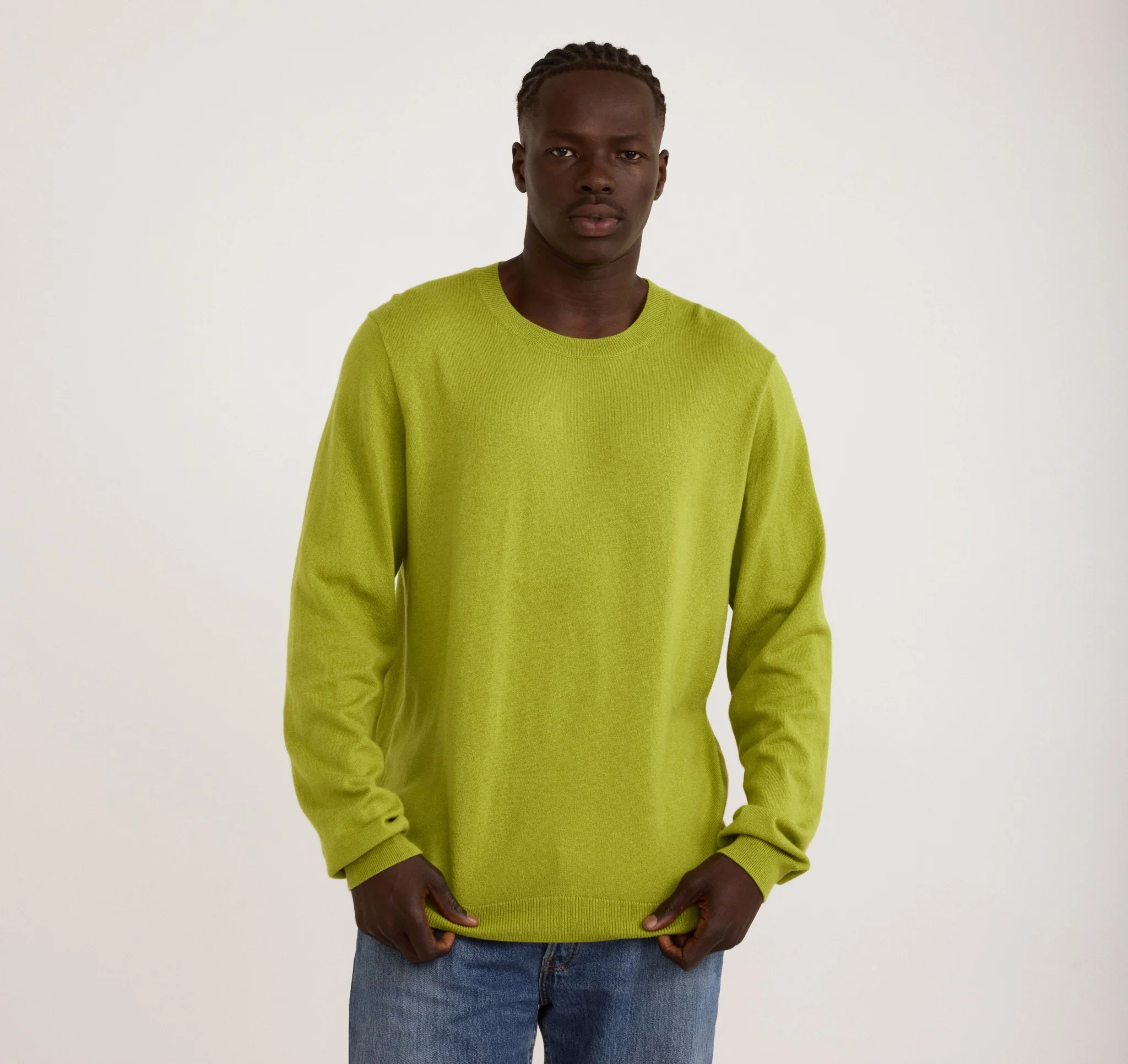 Soft Knit Crewneck Sweater - Image 3