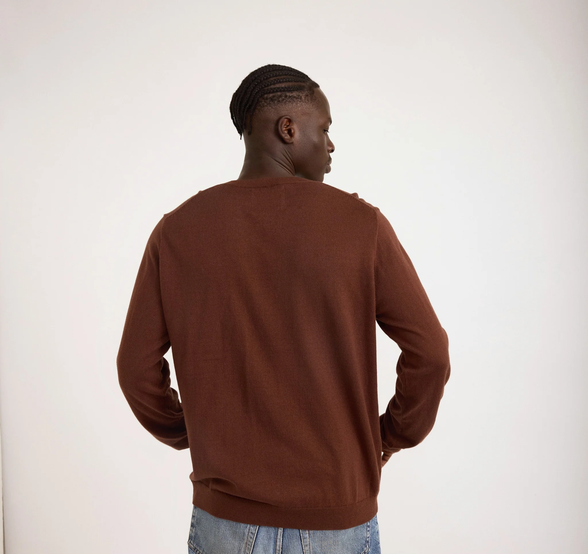 Soft Knit Crewneck Sweater - Image 4
